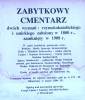 Cemetery in Wisznice - information